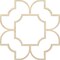 Ekena Millwork 41W x 41H x 14T Small Anderson Decorative Fretwork Wood Ceiling Panels, Birch CELW41X41X0250ANDBI - alternate 2